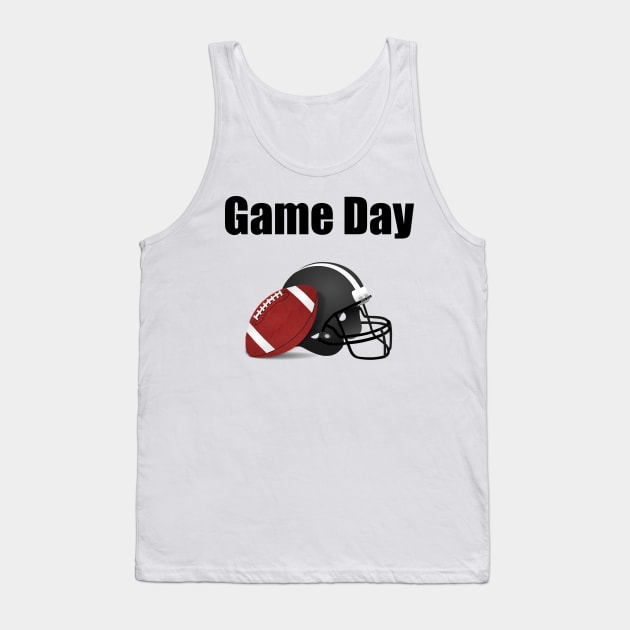 Game Day, Football, Football Mom, Sunday Football, Cute Football, Sports Tank Top by FashionDesignz